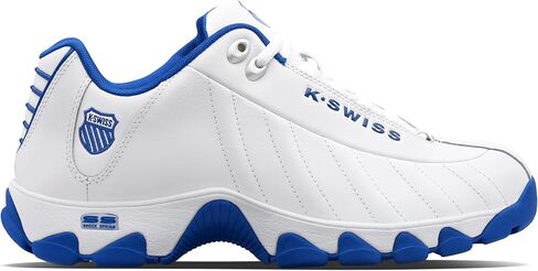 K-Swiss Men's ST329 CMF Sneaker, White/Classic Blue, 11 XW in Kuwait