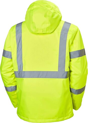 Helly-Hansen Workwear Alta Waterproof High Visibility Shell Jackets for Men with Detachable Hood and Napoleon Pocket; Class 3 in Saudi Arabia