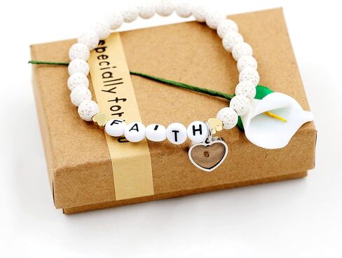 Personalized Initial Name Letter Bead Bracelets for Women Men, Custom DIY Name Bracelets for Girls Boys Y1504 in Saudi Arabia