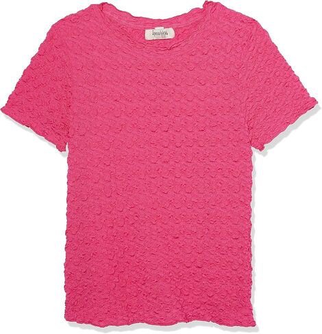 Speechless Girls' 3/4 Sleeve Popcorn Top in Saudi Arabia