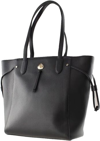 Kate Spade New York Large Double Handle Tote Shoulder Bag (Black) in Saudi Arabia
