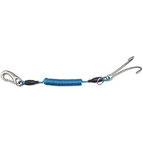 Storm Scuba Divers Reef Hook with Stainless Spiral Lanyard