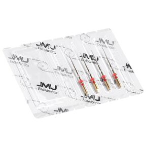JMU Dental Endodontic Rotary Files #20-45 Mix, W+ Files Gold,25mm, 4pcs/Pack