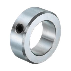uxcell Set Screw Collars 1-3/8" Bore Carbon Steel Shaft Collars, 2-1/8" OD, 3/4" Width Axle Collar Clamp for Linear Rod Shaft Guide