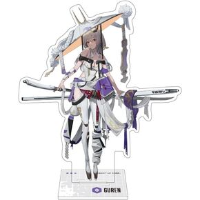 NIKKE Acrylic Stand, Guren, Approx. W 1.7 - 4.1 x H 4.7 inches (43 - 106 x 120 mm), Acrylic
