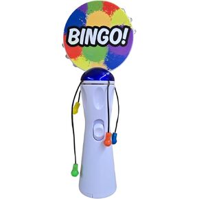 Bingo Spinner Wand- Spins & Lights up- Perfect Bingo Gift- Bingo Accessory- Hold up to be Seen! (Firework)
