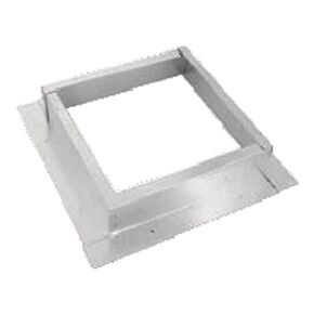 M&G DuraVent 279501 4" X 6 5/8" Vinyl Siding Standoff Small, Galvanized (46DVA-VSKS)