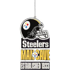 FOCO Pittsburgh Steelers NFL Mancave Sign Ornament