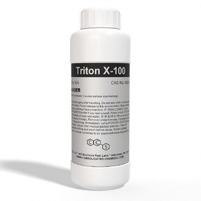 X-100 (Nonionic Surfactant) | Premium-Quality Laboratory and Industrial Grade Cleaning Surfactant - 500mL (16 Fl Oz)