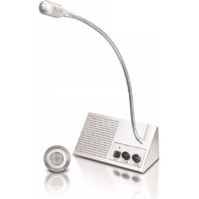 Digiteck D5 Talk Through Glass INTERCOM for Bank COUNTERS/Ticket Booth/Petrol Station, Bank Counter, Ticket Booth