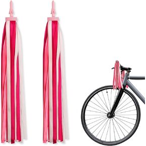 Rainbow Bike Streamers Holiday Bike Handlebar Tassels Colorful Bicycle Streamer Tassels for Bicycle Ornaments