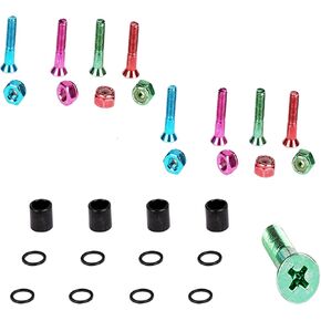Skateboard Hardware (Green, Color)