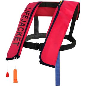 Life Jackets for Adults, PFD, Personal Flotation Device, Women's Men's Adjustable Safety Life Vest for Kayaking, Boating, Swimming, Watersports, & More