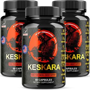 (3 Pack) Keskara Pills, Keskara Capsules, Keskara Gummies, Keskara Reviews, Keskara, Keskara Bottle, Keskara Advanced Formula 180 Capsules for 3 Months