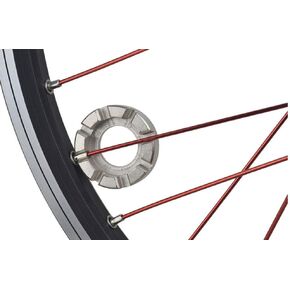 WOIWO 1 PCS Bicycle Wire Wrench Bicycle Spoke Tire Repair Mountain Steel Wheel Tool 8 Notch Silver Wrench Tool