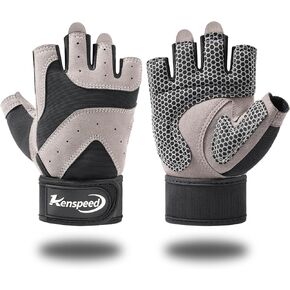 Workout Gloves Gym Gloves for Men and Women Weight Lifting Gloves with Wrist Support Full Palm Protection Breathable for Trainning, Cycling, Pull-ups, Rowing, Climbing