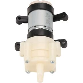 Electric Diaphragm Pump, Self Priming 1.5-2L/Min Fresh Water Sprayer Pump Mini DC 12V for Tea Machine,Water Cooling and Fish Tank