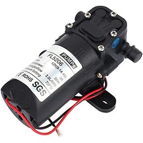 YWBL-WH Electric Diaphragm 36W 3.5L/Min Double Straight Tube Self Priming Pump 1.5A(DC12V), Diaphragm Pump