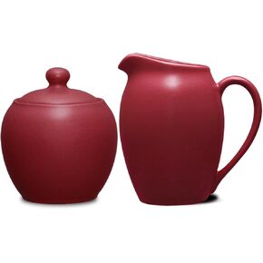 Noritake Colorwave Sugar and Creamer Set in Raspberry.,