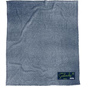 Seattle Seahawks 60'' x 70'' Double Stitch Alpine Sherpa Blanket