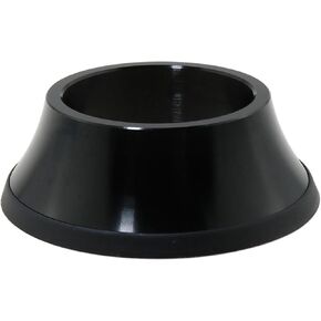 heyous Bicycle Conical Washer Zinc Alloy Head Gasket Black Bicycle Fork Stem Spacer Suitable for Mountain and Road Bike