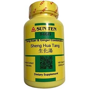 Sun Ten - Tang-kuei & Ginger Combination Capsules/Sheng Hua Tang/生化湯