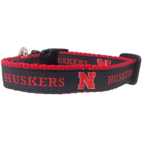 NCAA Nebraska Cornhuskers Dog Collar (Team Color, Small)
