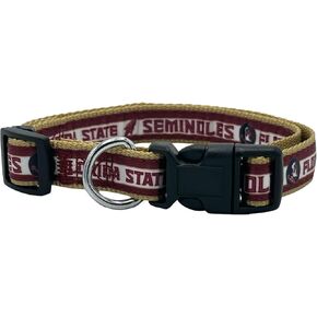 Pets First COLLEGE FLORIDA STATE SEMINOLES Dog Collar, Medium