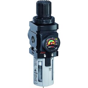 ARO P39124-600-VS Air Filter-Regulator Piggyback, 1/4" NPT - 150 psi Max Inlet