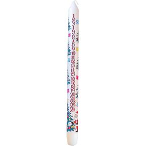 Alison Gardiner Advent Candle Christmas Tree 29.5 cm Dinner Candle
