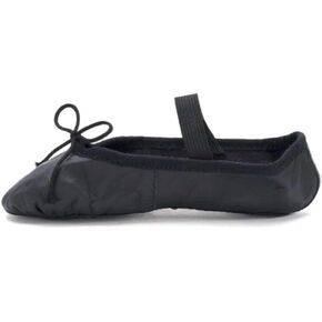 Leo Women's Ballet Russe Leather Full Sole Ballet Dance Shoe/Slipper