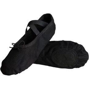 Ballet Shoes for Girls/Toddlers/Kids/Women, Canvas Yoga Shoes/Ballet Slippers for Dancing