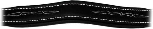 Designer Soft Linned Anatomic English Breastplate With Running Attachment for Horses | Premium Leather English Breast Collar For Horses in Kuwait