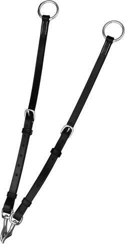 Designer Soft Linned Anatomic English Breastplate With Running Attachment for Horses | Premium Leather English Breast Collar For Horses in Kuwait