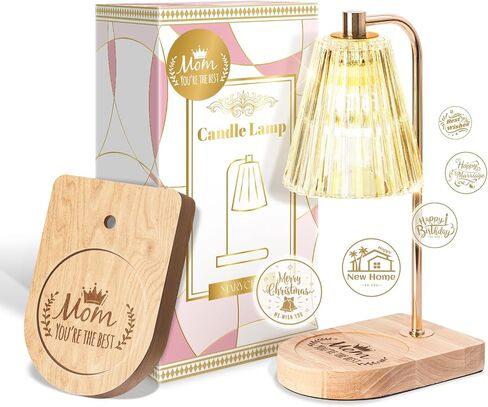 Mom Birthday Gifts for Women, Candle Warmer Lamp for Mom from Daughter Son Dad Husband, Candle Lamp Warmer Unique Gift Basket for New Home Christmas Anniversary Home Decor in Saudi Arabia
