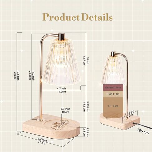 Mom Birthday Gifts for Women, Candle Warmer Lamp for Mom from Daughter Son Dad Husband, Candle Lamp Warmer Unique Gift Basket for New Home Christmas Anniversary Home Decor in Saudi Arabia
