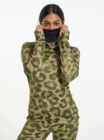 Burton Women's Midweight Base Layer Long Neck Shirt in Saudi Arabia