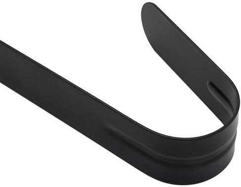 Christmas Wreath Hooks, Black Hooks Behind The Door, Decorated with Metal Wreath Hooks, Measuring 38cm in Length in Black (2 pcs) in Saudi Arabia