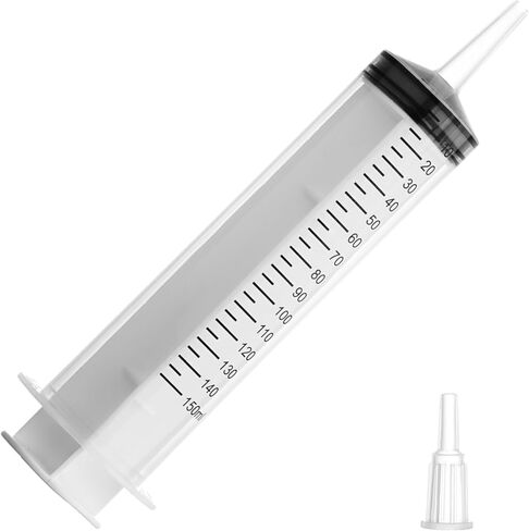 60ml Syringe with Cap, Syringes without Needle for Liquid, Scientific Labs, Measurement, Pet Feeding ,Ink Refilling ,Oil or Glue Applicator (3 Pack) in Saudi Arabia