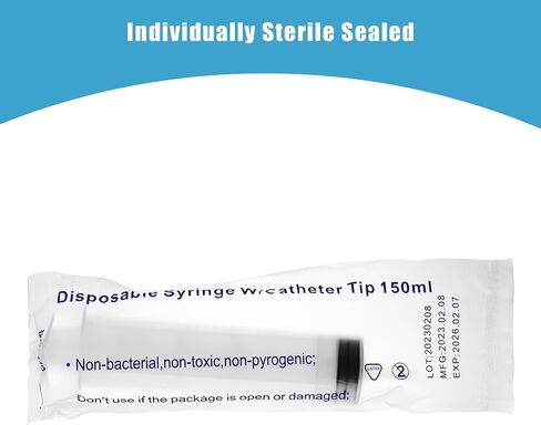 60ml Syringe with Cap, Syringes without Needle for Liquid, Scientific Labs, Measurement, Pet Feeding ,Ink Refilling ,Oil or Glue Applicator (3 Pack) in Saudi Arabia