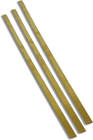 شريط نحاسي صلب 0.025 بوصة × 1/4 بوصة × 12 بوصة | سبيكة 260 | عبوة من 3 قطع! in Kuwait