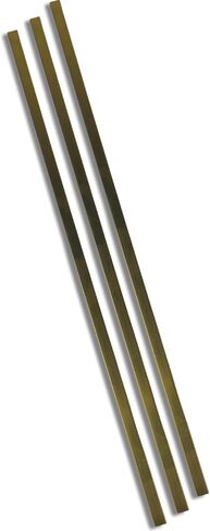 شريط نحاسي صلب 0.025 بوصة × 1/4 بوصة × 12 بوصة | سبيكة 260 | عبوة من 3 قطع! in Kuwait