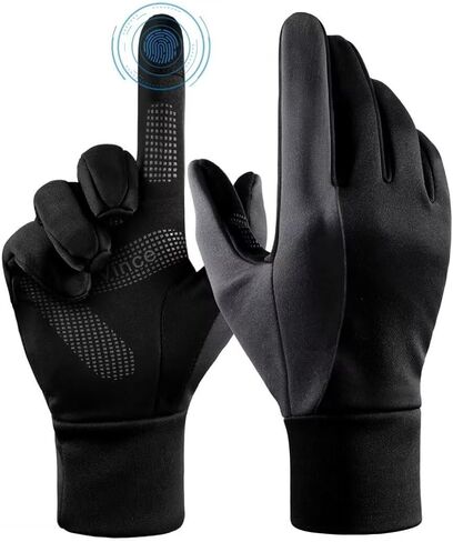 Winter Gloves for Cold Weather Men Women: Winter Glove Touch Screen, Waterproof Windproof Snowproof Unisex for Outdoor Sports Daily Use Running Cycling Driving Walking Skiing Hiking Fishing in Saudi Arabia
