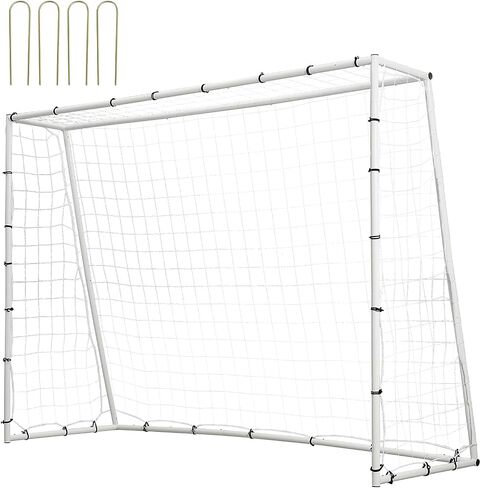 VEVOR Soccer Rebounder Net,Iron Soccer Training Equipment, Sports Football Rebounder Wall,Perfect for Backyard Practicing, Solo Training, Passing in Saudi Arabia