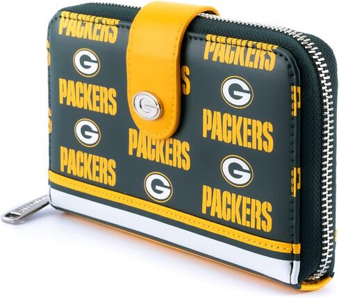 Loungefly NFL: محفظة مطبوعة بالكامل بشعار Green Bay Packers in Saudi Arabia