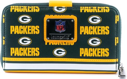 Loungefly NFL: محفظة مطبوعة بالكامل بشعار Green Bay Packers in Saudi Arabia