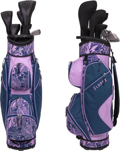 Ashley 18PC Complete Golf Clubs, Cart Bag Package Set in Saudi Arabia