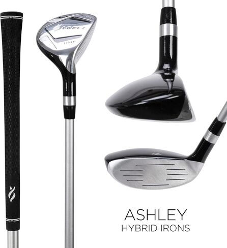 Ashley 18PC Complete Golf Clubs, Cart Bag Package Set in Saudi Arabia