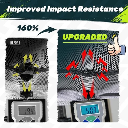 شبكة جولف مقاومة للصدمات من SAPLIZE للقيادة في الفناء الخلفي، شبكة تدريب جولف أكبر بنسبة 20%، شبكة ضرب جولف ثابتة للغاية مع حصيرة ثلاثية العشب للتدريب الداخلي والخارجي in Kuwait