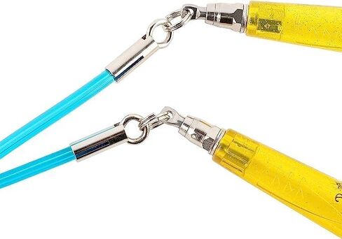 Buddy Lee Jump Ropes Rope Master Original Ball Bearing Jump Rope, 9" HD Plastic Handles. Perfect Jump Rope for Fitness, CrossFit Gym, Endurance Jumping, Cross Overs, Extreme Jumping in Kuwait